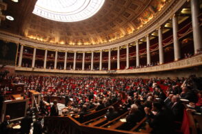 Philippe Grangeaud, "Hémicycle de l'Assemblée Nationale"