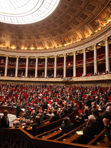 Philippe Grangeaud, "Hémicycle de l'Assemblée Nationale"