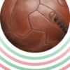 Ilustración del balón "Federale 102" utilizado en el Mundial de Italia 1934. Autor: Pablo Toussaint