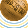 Ilustración del balón "Top-Star" utilizado en el Mundial de Suecia 1958. Autor: Pablo Toussaint