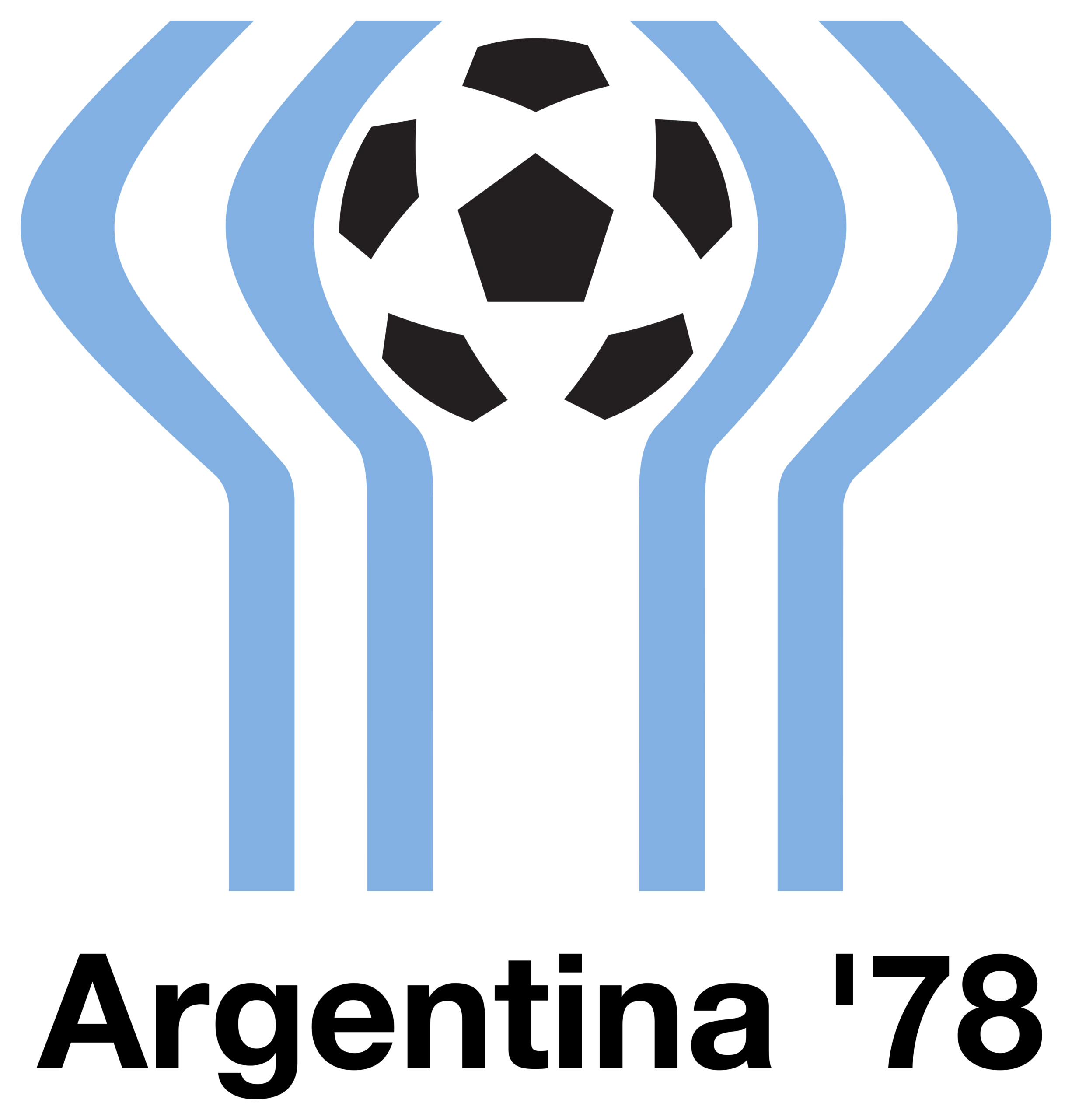 Logo del Mundial de Argentina 1978