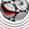 Ilustración del balón "Pille" utilizado como mascota en el Mundial de Alemania 2006. Autor: Pablo Toussaint